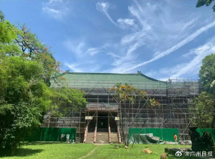 华农回应文物建筑修缮丢弃琉璃瓦
