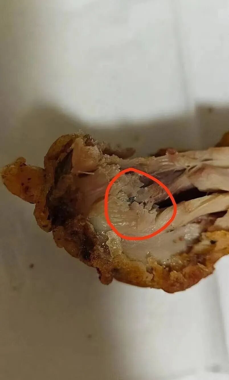 女子问AI如何“碰瓷”，一周内以吃出铁丝为由索赔3家炸鸡店