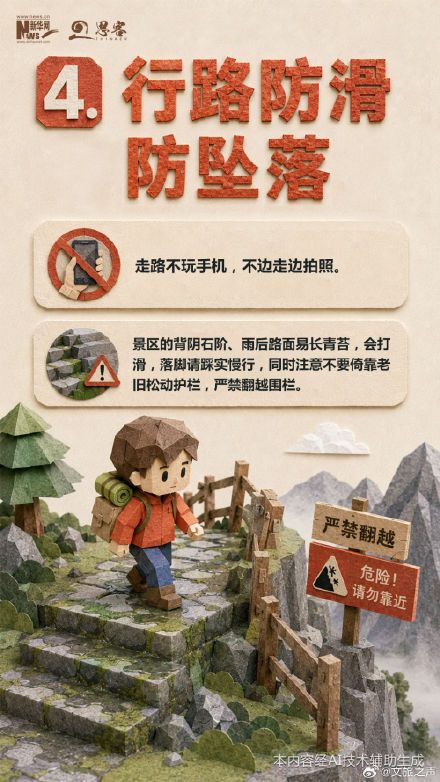 景区游玩时，这8个安全细节别忽视