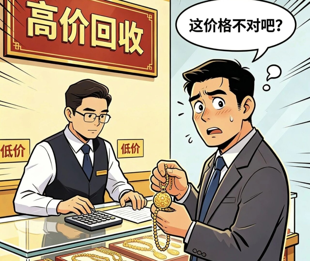 黄金回收“高价诱导”暗藏陷阱,构成欺诈须赔偿 黄金回收“高价诱导”暗藏陷阱,构成欺诈须赔偿