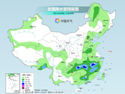 今明两天江南华南有强降雨 明天起新一轮降雨来袭
