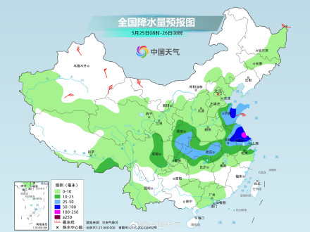 两轮降雨过程将接连影响我国 江南华南等地有暴雨或大暴雨 两轮降雨过程将接连影响我国 江南华南等地有暴雨或大暴雨