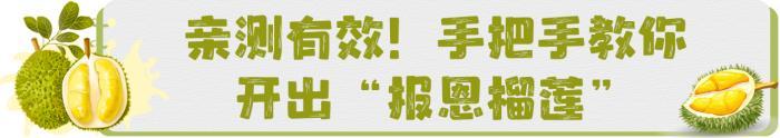 近期可能还要降价！关于榴莲的消费提示