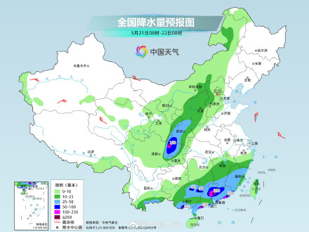 两轮降雨过程将接连影响我国 江南华南等地有暴雨或大暴雨 两轮降雨过程将接连影响我国 江南华南等地有暴雨或大暴雨