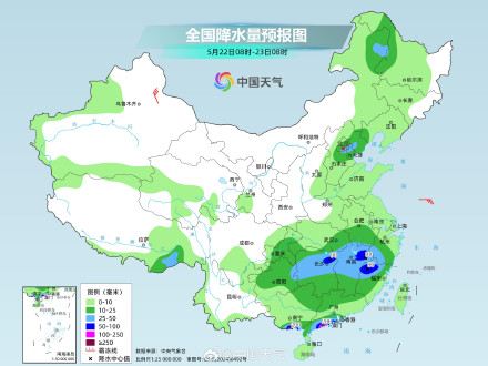两轮降雨过程将接连影响我国 江南华南等地有暴雨或大暴雨 两轮降雨过程将接连影响我国 江南华南等地有暴雨或大暴雨