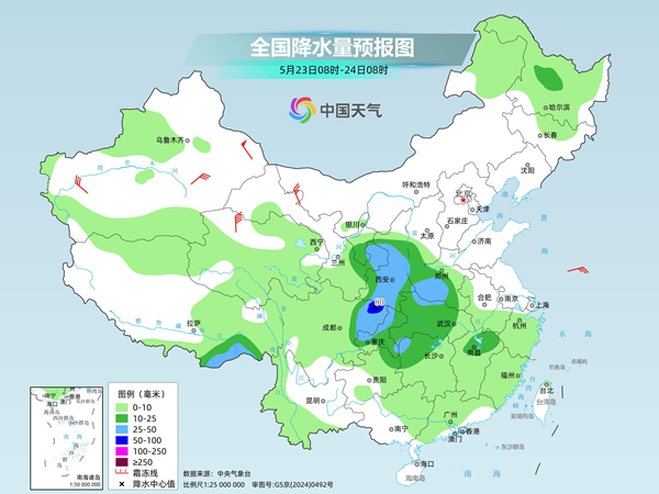 两轮降雨过程将接连影响我国 北方气温偏低华南高温来袭