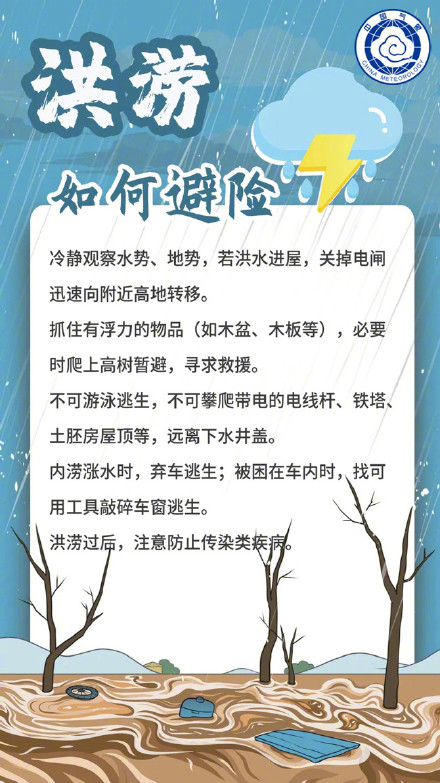 暴雨预警生效中！警惕强降雨引发的次生灾害