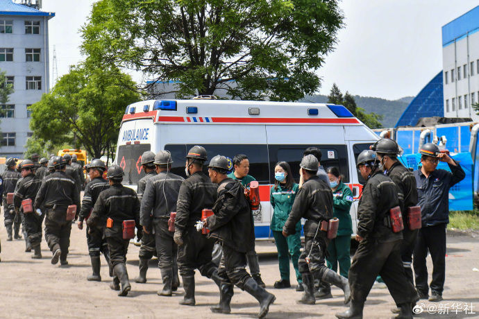 留神峪煤矿事故救援现场 留神峪煤矿事故救援现场