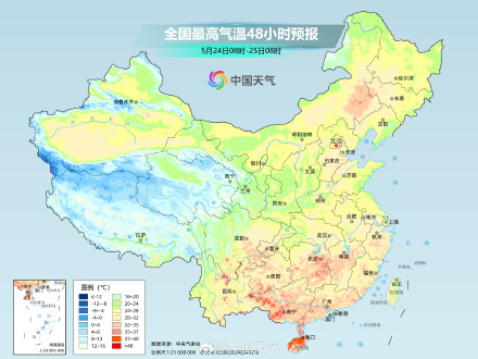 北方气温多波动起伏 江南南部华南等地高温发展 北方气温多波动起伏 江南南部华南等地高温发展