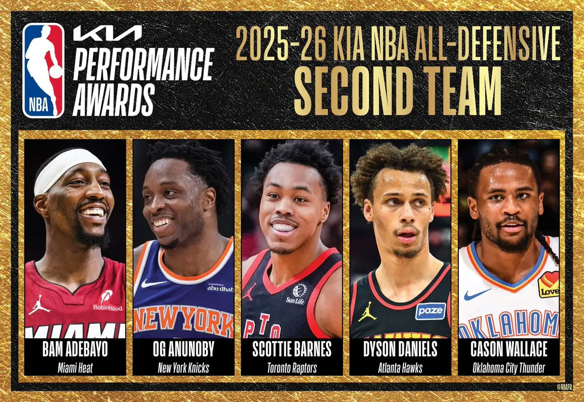 NBA官方公布最佳防守阵容 文班亚马霍姆格伦领衔 NBA官方公布最佳防守阵容 文班亚马霍姆格伦领衔