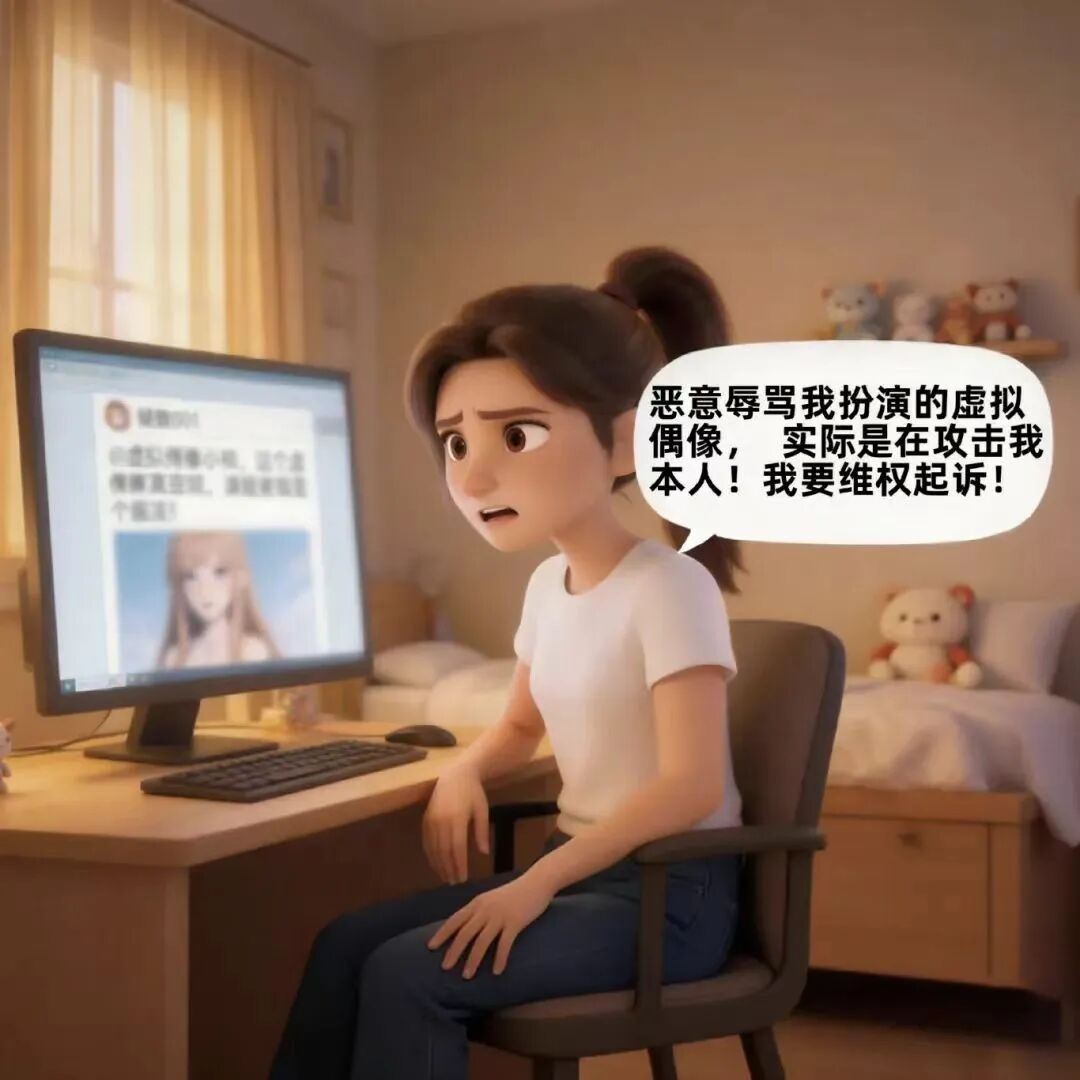 虚拟偶像遭“人肉开盒”,背后真人维权胜诉! 虚拟偶像遭“人肉开盒”,背后真人维权胜诉!
