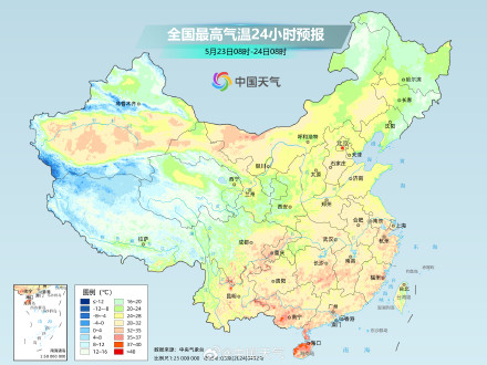 北方气温多波动起伏 江南南部华南等地高温发展 北方气温多波动起伏 江南南部华南等地高温发展