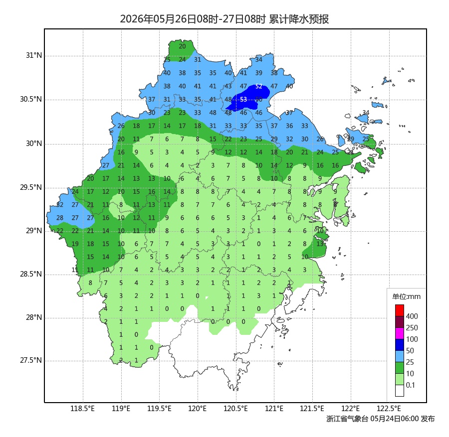 近期浙江雨水按下“增强键”，强对流也“虎视眈眈”