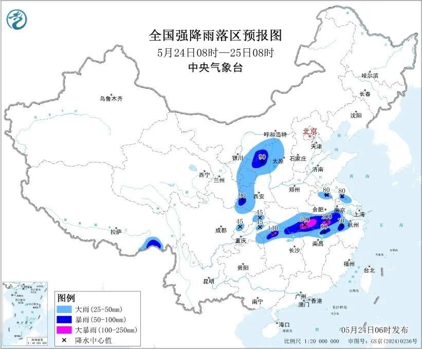 江苏洪泽1小时降雨量进入全国前10，高速多处限速