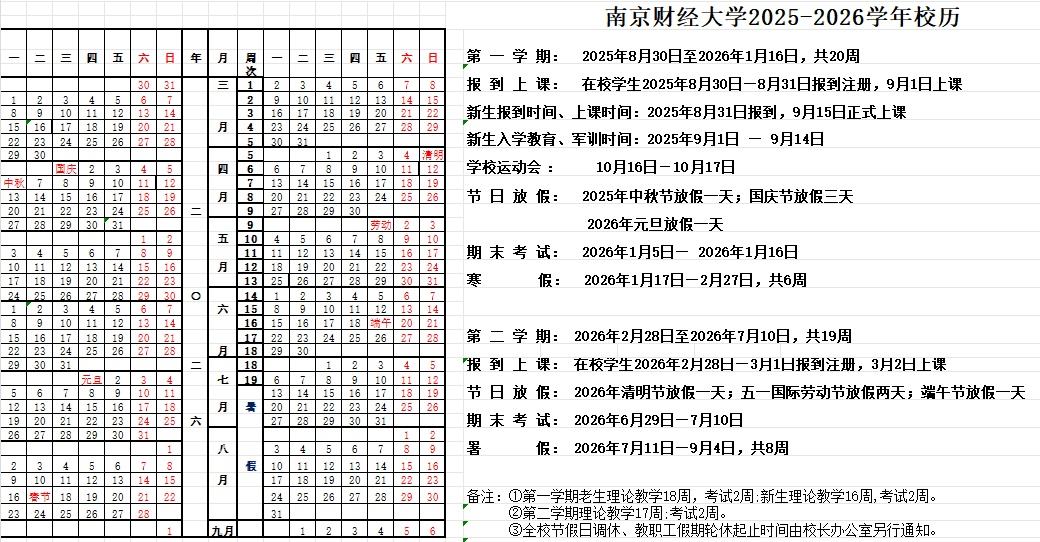南京多所高校暑假时间定了 南京多所高校暑假时间定了