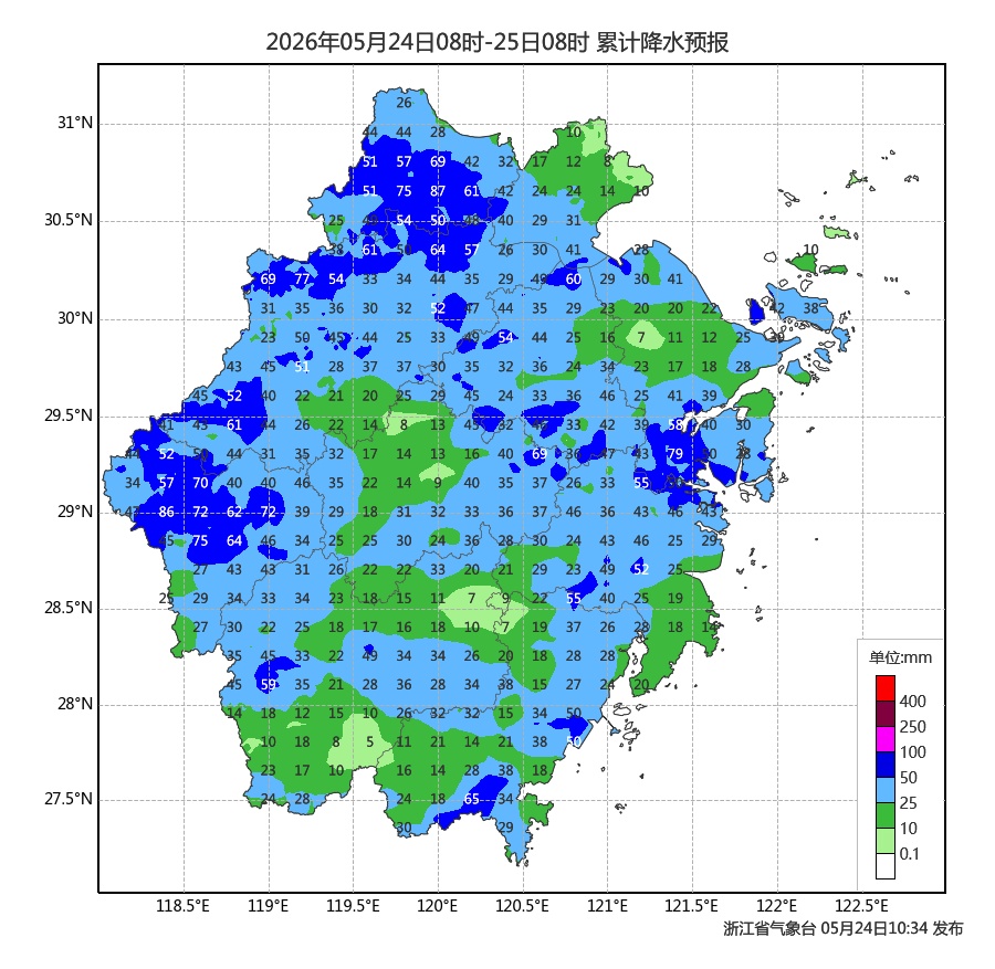 近期浙江雨水按下“增强键”，强对流也“虎视眈眈”