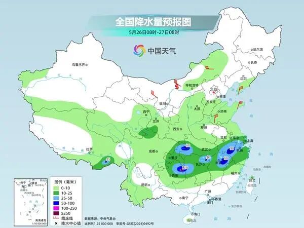 今起3天，多地大范围降雨持续，南方迎今年来最大范围高温闷热天气