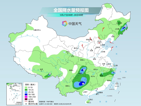 湖北安徽等地警惕暴雨致灾 南方迎今年来最大范围高温闷热天气 湖北安徽等地警惕暴雨致灾 南方迎今年来最大范围高温闷热天气