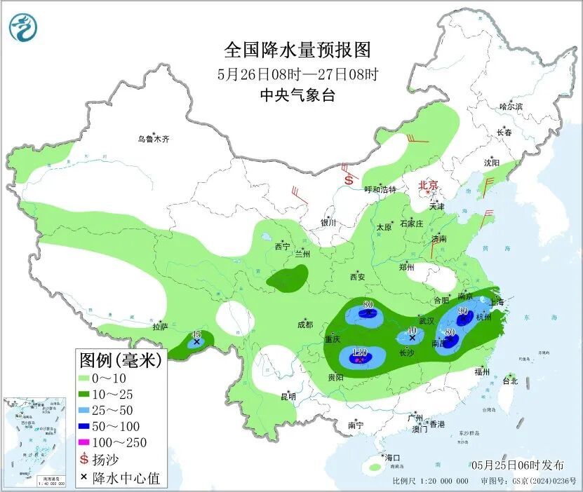最高气温下降达10℃！冰雹、雷暴大风“组团”来袭！强降雨核心影响时段→