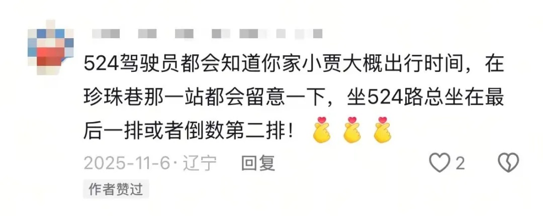 你慢慢走，我静静等……大连524路公交，全网点赞！