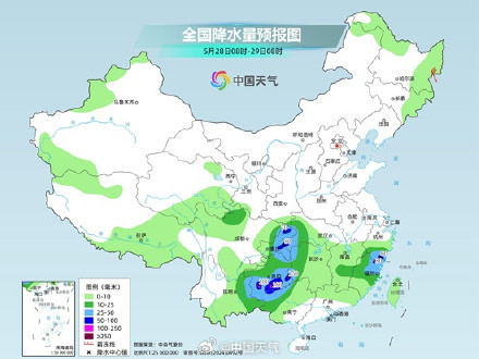 南方雨势减弱高温缩减 明起北方大部迎晴朗升温