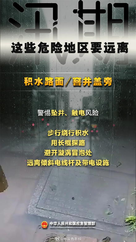 紧急提醒！汛期，这些危险地区要远离！
