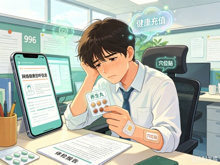 工位贴穴位图,养生丸当零食,年轻人掀起“赛博养生”潮!医生提醒 工位贴穴位图,养生丸当零食,年轻人掀起“赛博养生”潮!医生提醒