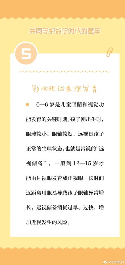 图说 | 孩子经常看电子屏幕对眼睛有何影响？