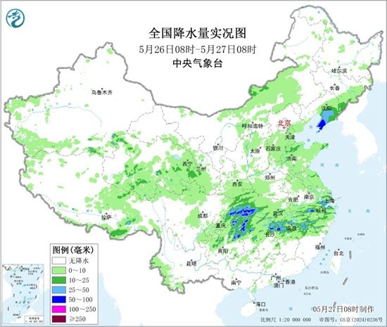 南方暴雨车轮战！未来三天强降雨仍频繁 落区重叠需警惕次生灾害