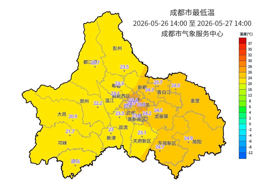 共享单车多少有点烫屁股了！未来一周，成都最高温将达35℃