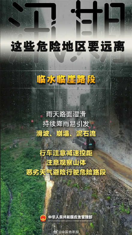 紧急提醒！汛期，这些危险地区要远离！