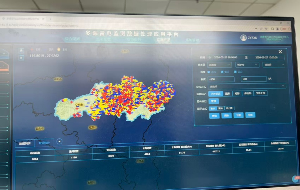 凌晨有被雷声惊醒吗？长沙一夜落雷9894条，专家：冷暖气流交汇所致