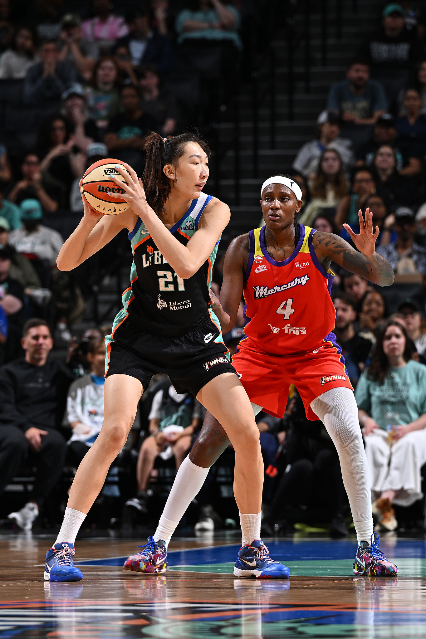 韩旭8分3板1断约翰内斯21+5 自由人主场轻取水星