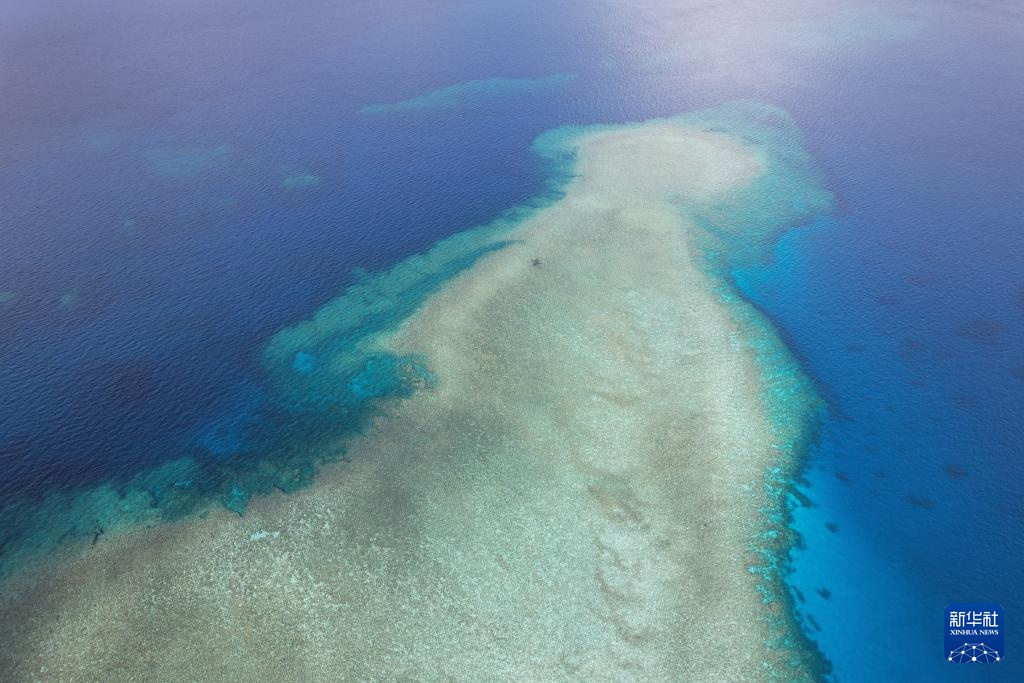 南海影像日志丨南海仙宾礁：蔚蓝中的温情慰问