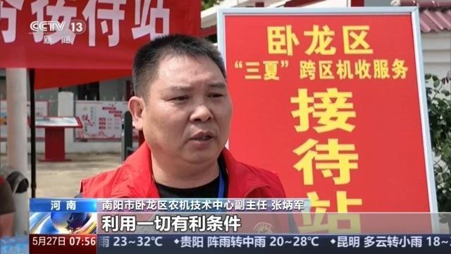 由南向北开镰 全国大规模小麦机收有序进行