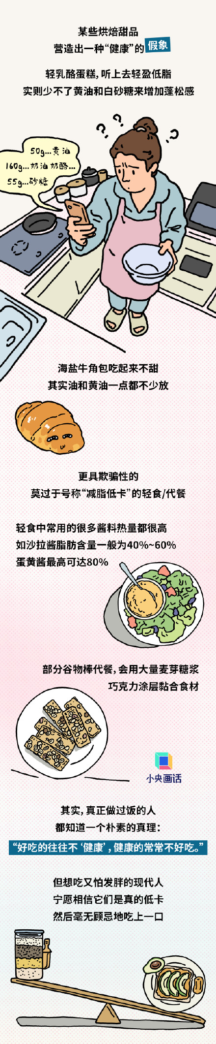 很多食品自称低脂无糖实则热量不低 很多食品自称低脂无糖实则热量不低