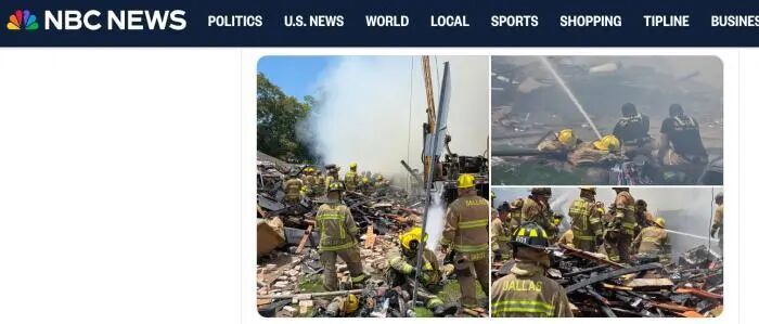 美国突发火灾爆炸：已致至少1死4伤，楼内共23人，至少11人失踪