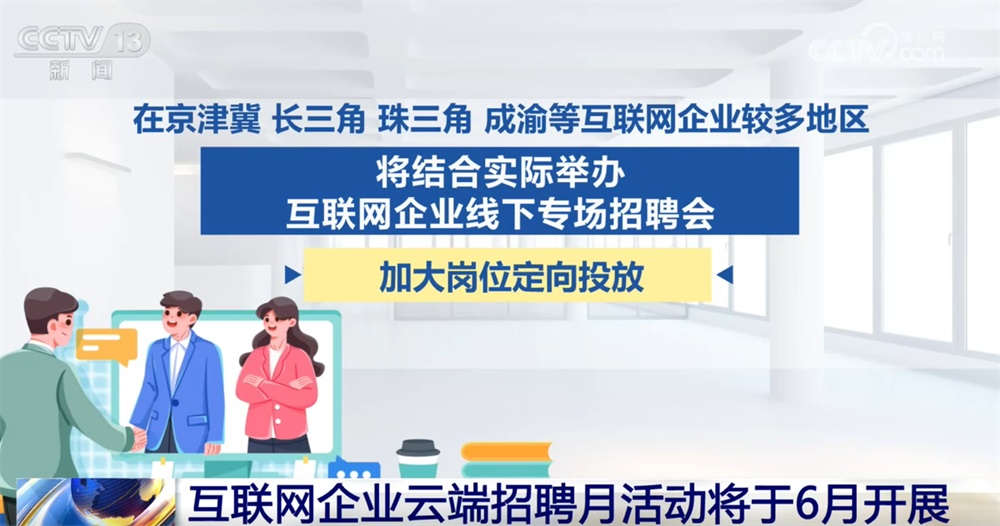 互联网企业云端招聘月活动“线上+线下”同步开展 助力青年群体求职就业