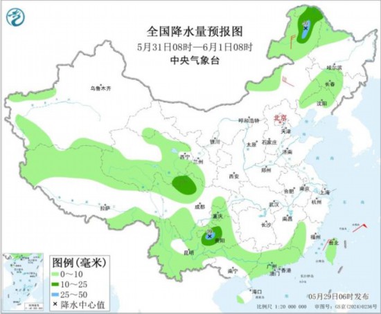 云黔桂等地有较强降水 西北部分地区有沙尘天气 云黔桂等地有较强降水 西北部分地区有沙尘天气