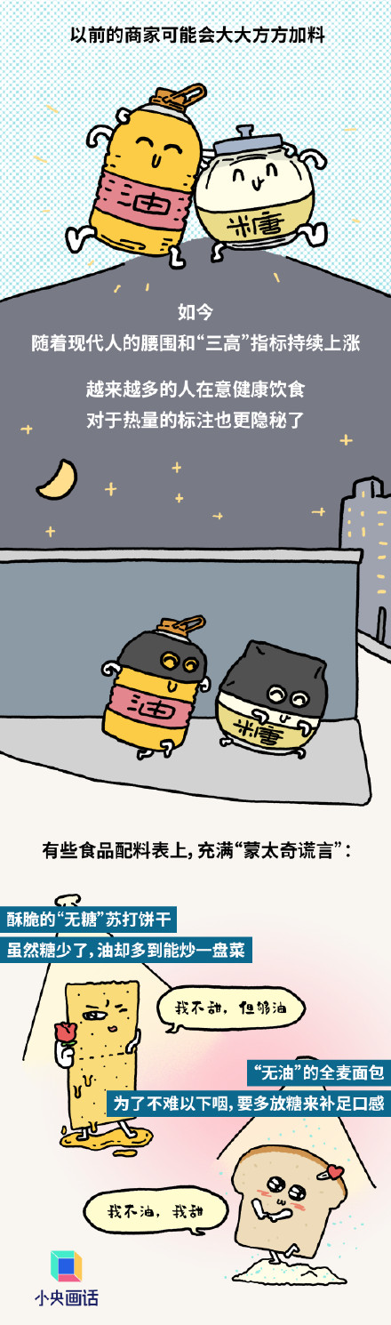 很多食品自称低脂无糖实则热量不低 很多食品自称低脂无糖实则热量不低