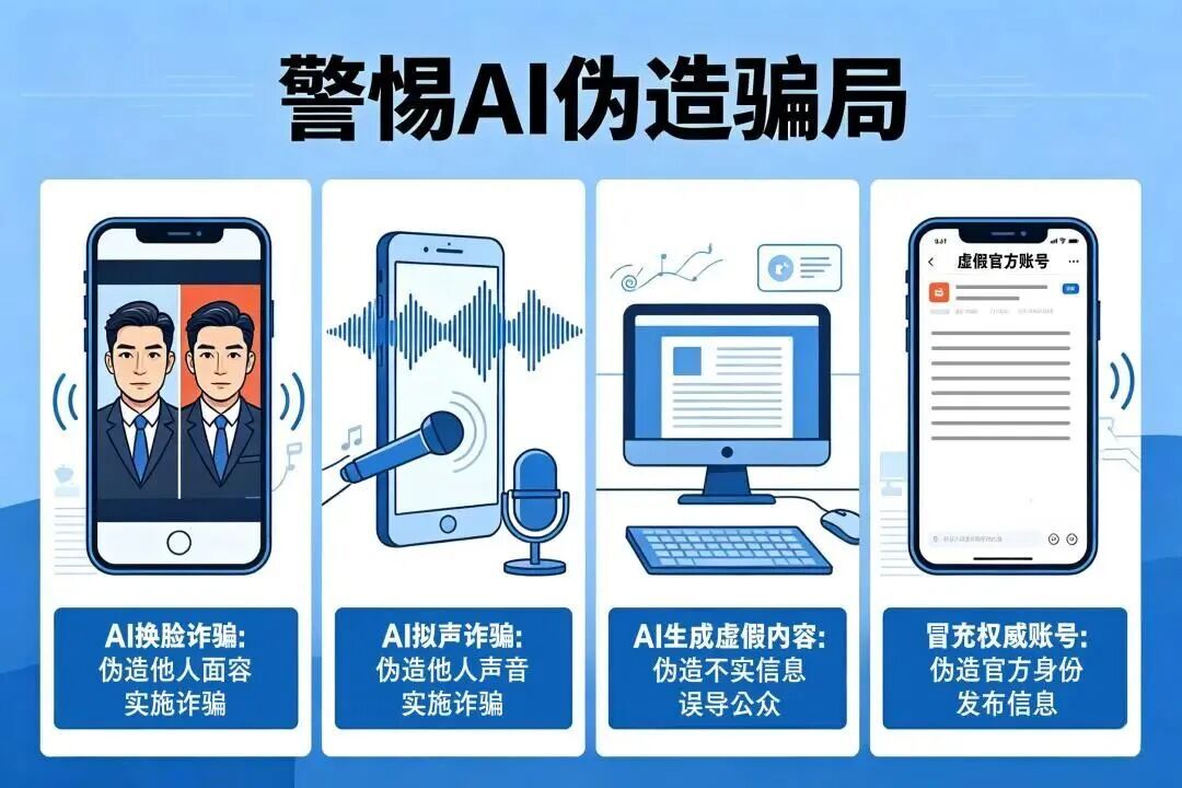 警惕“AI诈骗”新骗局! 警惕“AI诈骗”新骗局!