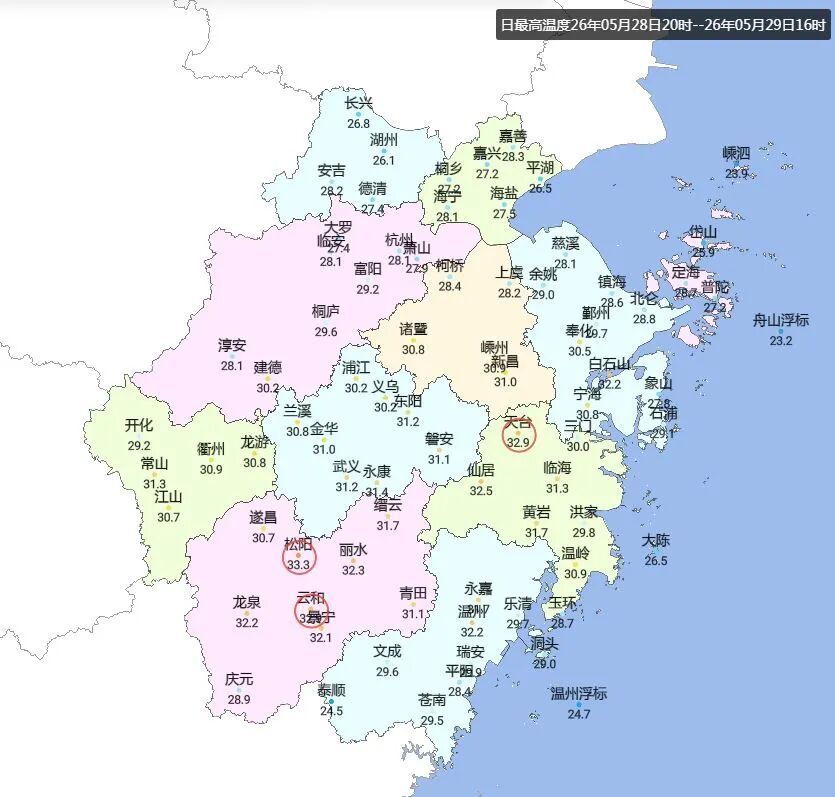 35℃高温蓄势！浙江天气即将大反转，新一轮暴雨即将发货