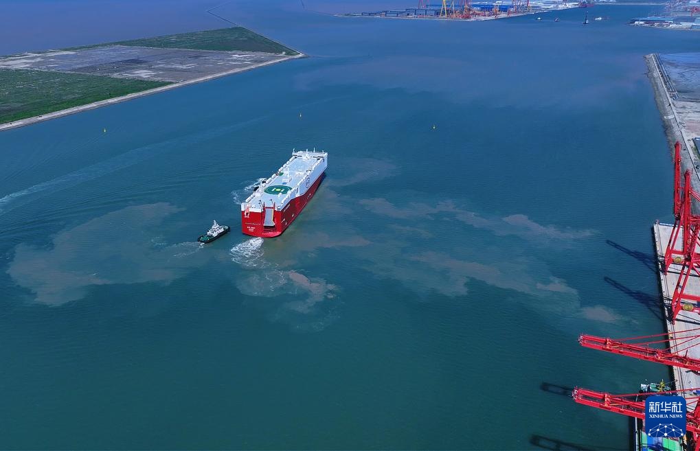 7273辆新能源车从江苏南通出海欧洲 7273辆新能源车从江苏南通出海欧洲