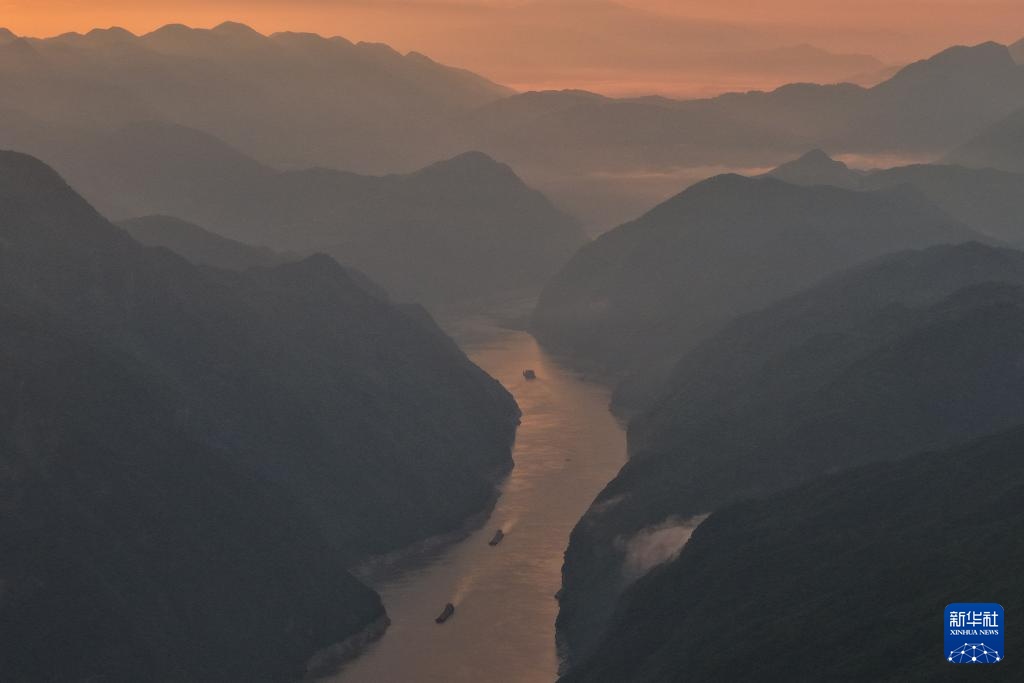 美丽中国丨巫峡晨景 美丽中国丨巫峡晨景