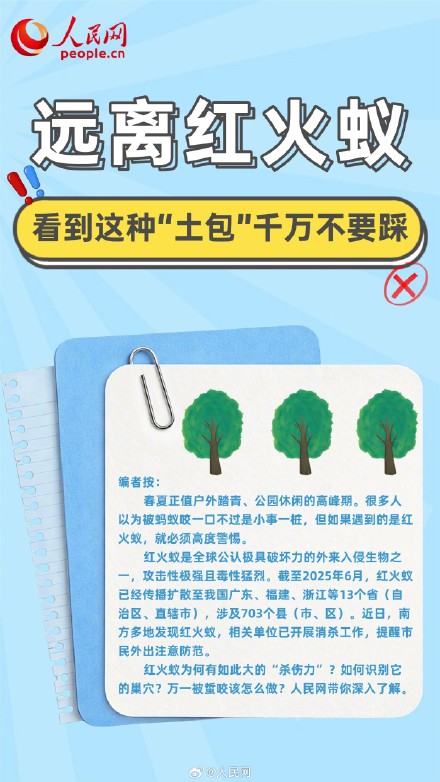 转发收藏！被红火蚁咬了5步急救法