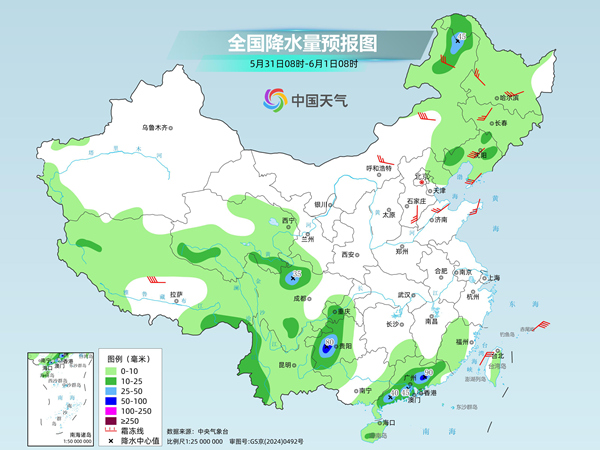 江南多地接近高温线，北方多地晴晒天气持续