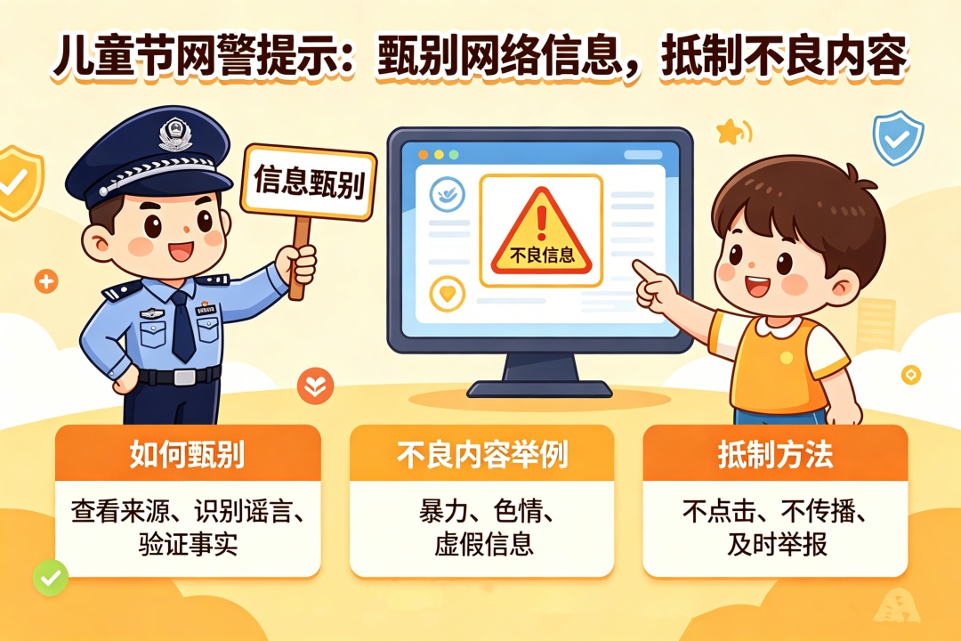 家长朋友请注意 | 网警与您一起保护少年向阳生长