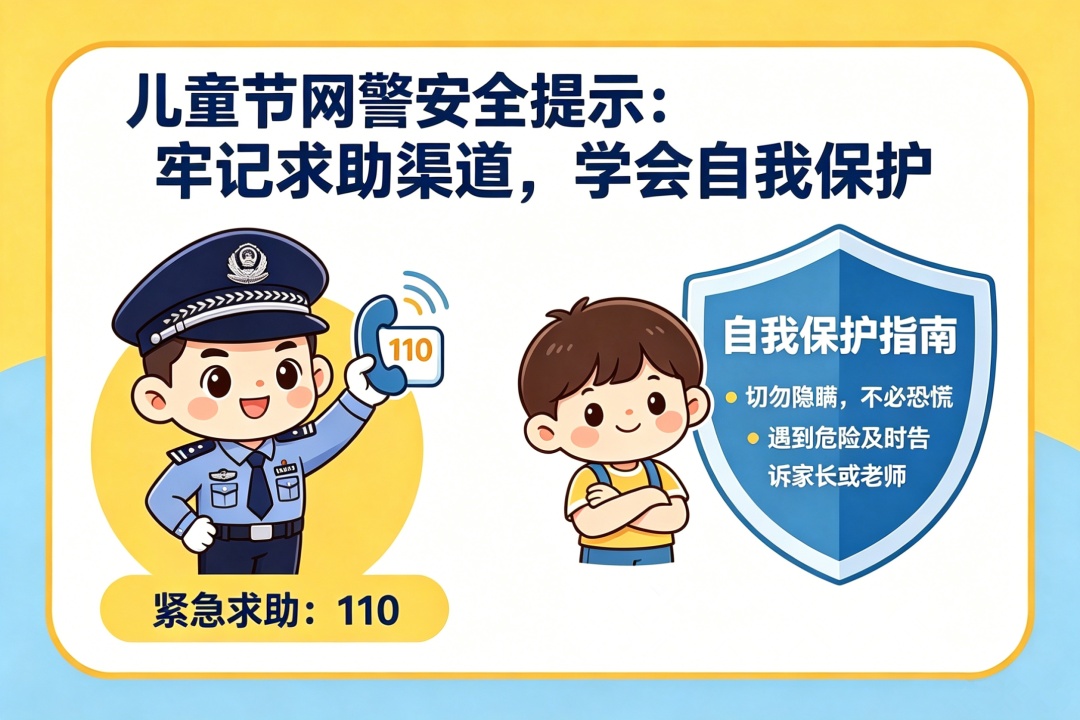 家长朋友请注意 | 网警与您一起保护少年向阳生长