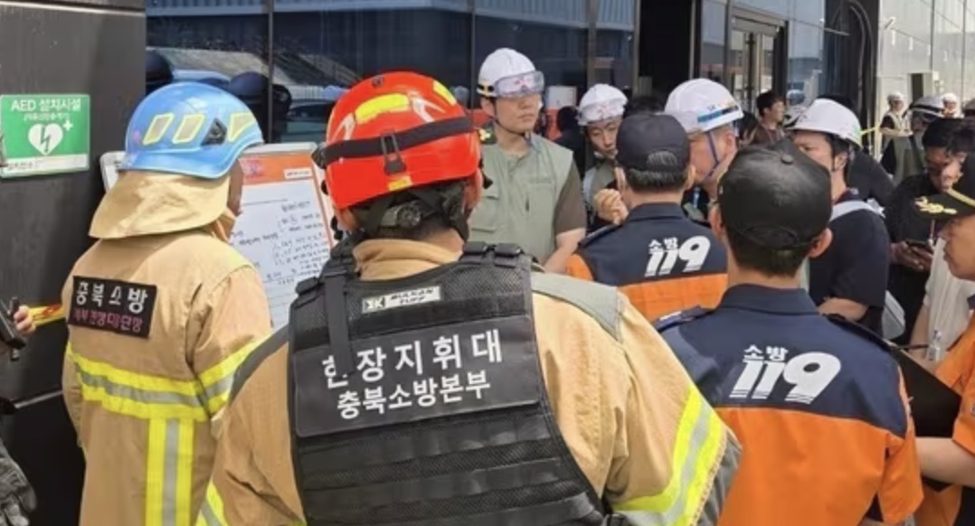 韩国同日两起突发! 韩国同日两起突发!