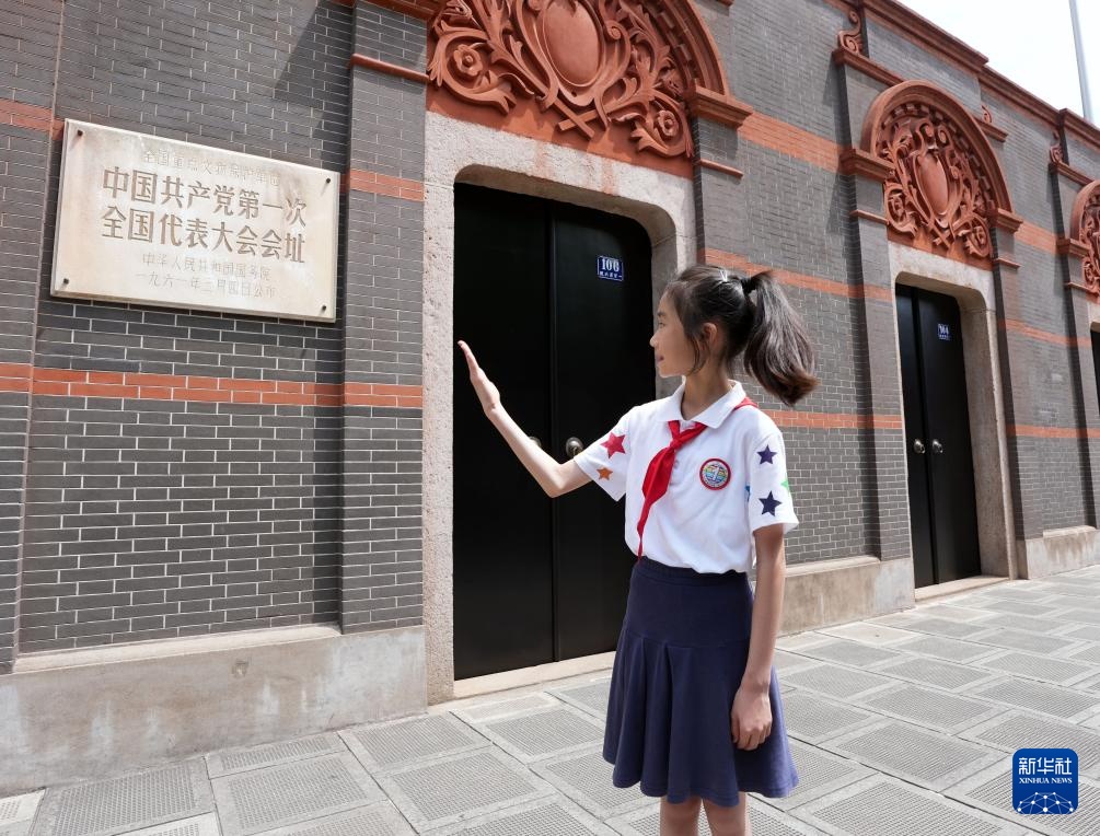 上海：“红喇叭”小讲解员迎“六一”